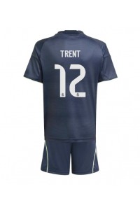 Fotbalové Dres Real Madrid Alexander-Arnold #12 Dětské Venkovní Oblečení 2025-26 Krátký Rukáv (+ trenýrky)